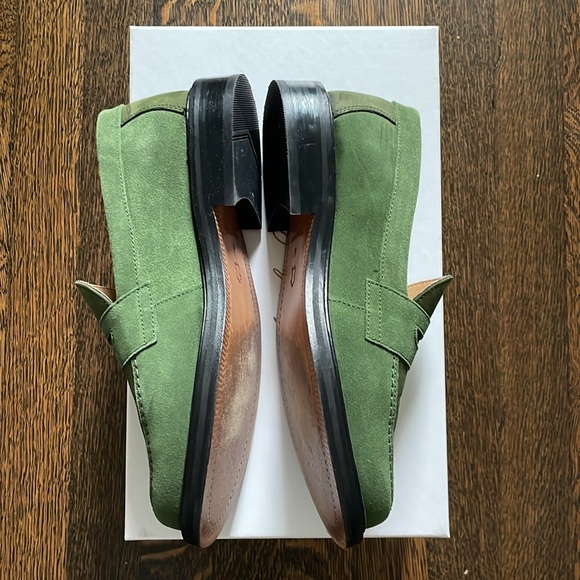 Aime Leon Dore green suede loafer from SS21 collection. Fits women’s US 8.5-9. - Picture 3 of 8